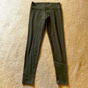 Olive Green/ Long inseam/ Large/ Aerie Offline Leggings
